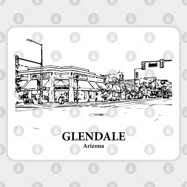 Glendale - Arizona Magnet by Lakeric
